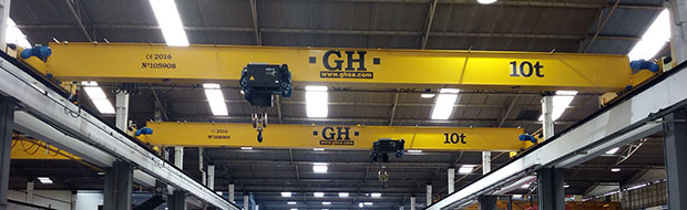 Single girder bridge crane