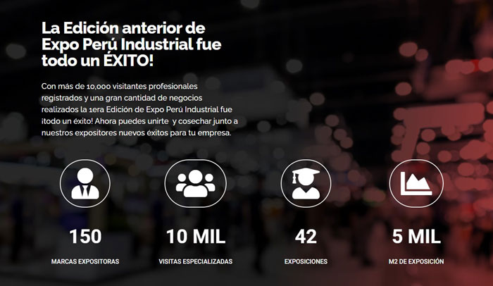 GH will participate in the Expo Peru Industrial fair