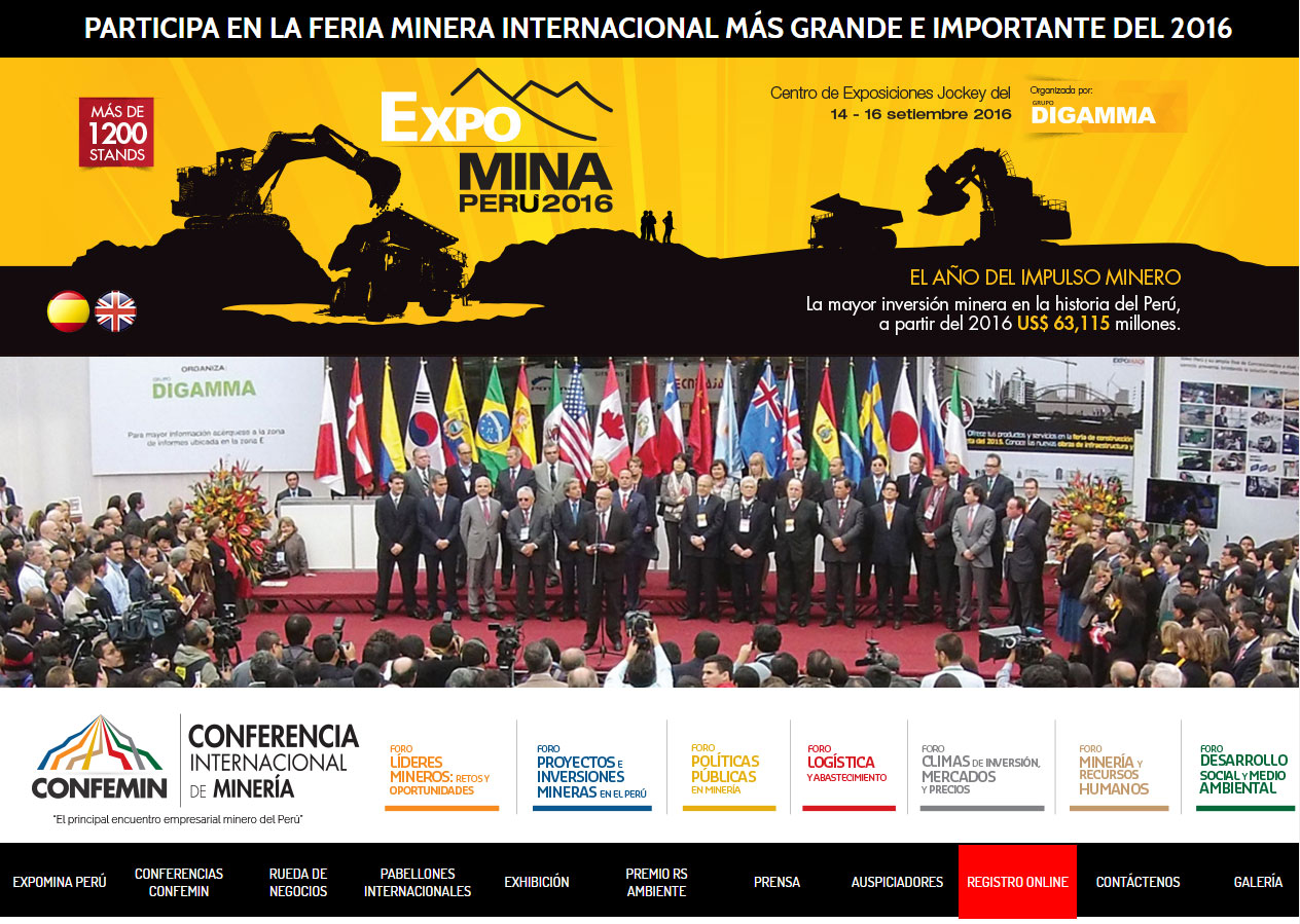 GH CRANES & COMPONENTS is going to participate in Expomina Perú, the largest Mining Fair in 2016