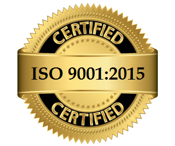CERTIFIED ISO 9001:2015